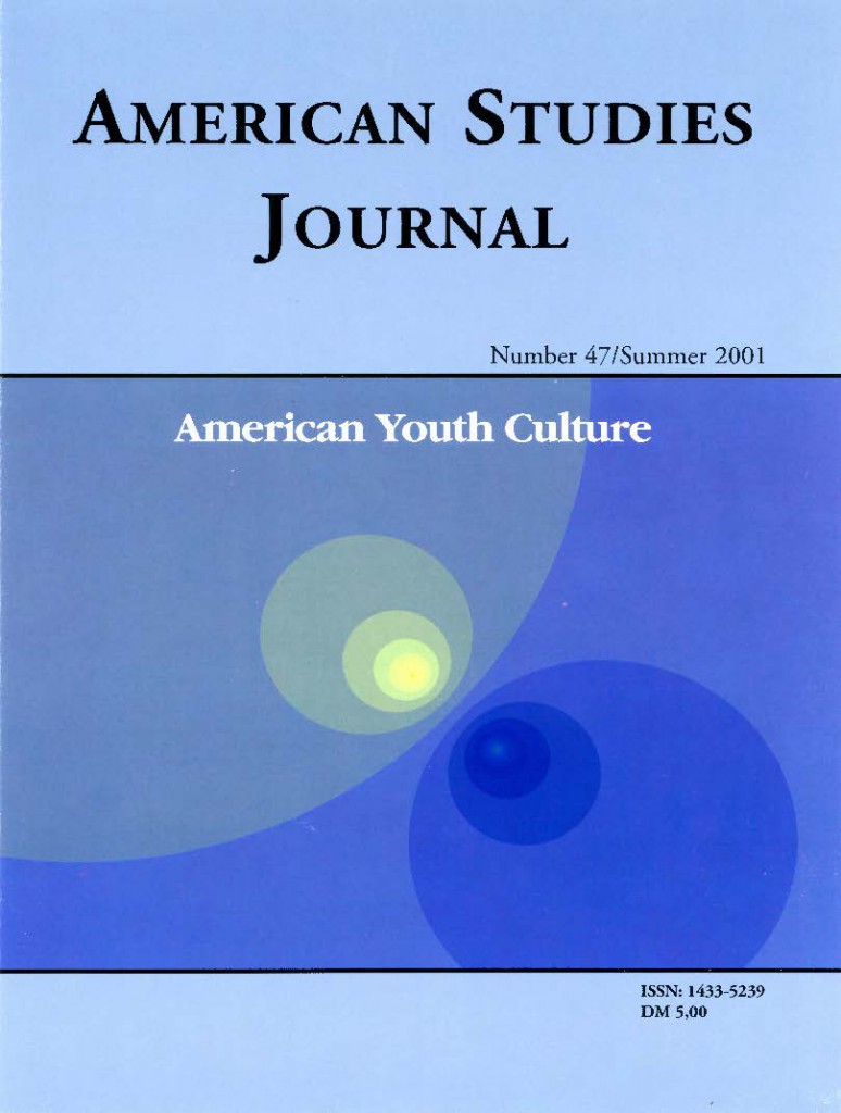 Back Issues | American Studies Journal